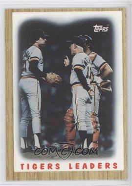 1987 Topps - [Base] - Tiffany #631 - Team Leaders - Detroit Tigers