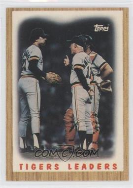 1987 Topps - [Base] - Tiffany #631 - Team Leaders - Detroit Tigers