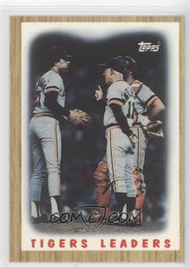 1987 Topps - [Base] - Tiffany #631 - Team Leaders - Detroit Tigers