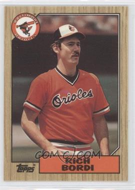 1987 Topps - [Base] - Tiffany #638 - Rich Bordi