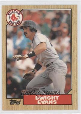 1987 Topps - [Base] - Tiffany #645 - Dwight Evans