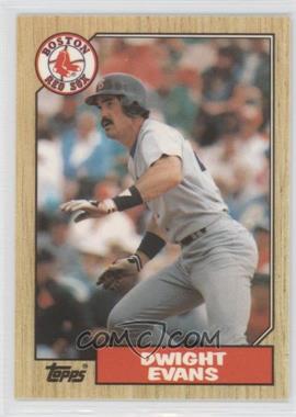 1987 Topps - [Base] - Tiffany #645 - Dwight Evans