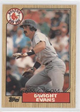 1987 Topps - [Base] - Tiffany #645 - Dwight Evans