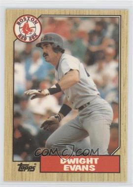 1987 Topps - [Base] - Tiffany #645 - Dwight Evans