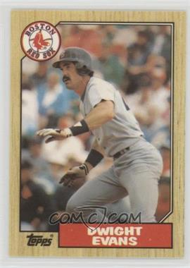 1987 Topps - [Base] - Tiffany #645 - Dwight Evans