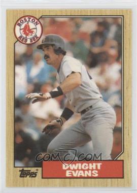 1987 Topps - [Base] - Tiffany #645 - Dwight Evans