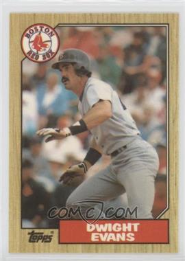 1987 Topps - [Base] - Tiffany #645 - Dwight Evans