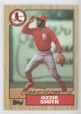 1987 Topps - [Base] - Tiffany #749 - Ozzie Smith