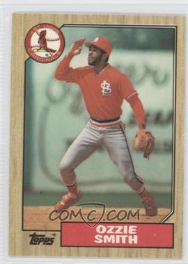 1987 Topps - [Base] - Tiffany #749 - Ozzie Smith