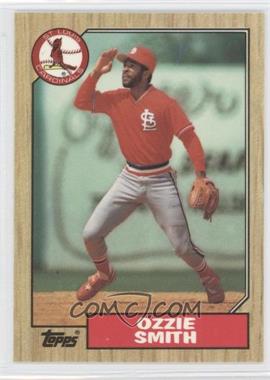 1987 Topps - [Base] - Tiffany #749 - Ozzie Smith