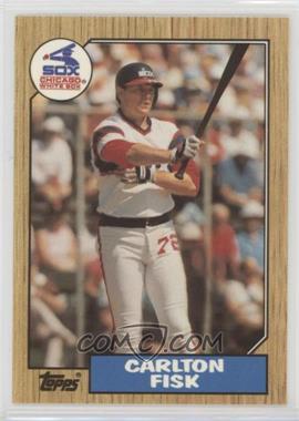 1987 Topps - [Base] - Tiffany #756 - Carlton Fisk