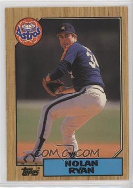 1987 Topps - [Base] - Tiffany #757 - Nolan Ryan