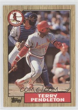 1987 Topps - [Base] - Tiffany #8 - Terry Pendleton