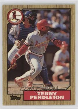 1987 Topps - [Base] - Tiffany #8 - Terry Pendleton