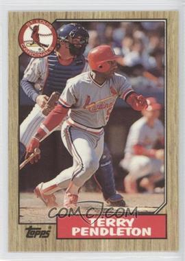 1987 Topps - [Base] - Tiffany #8 - Terry Pendleton