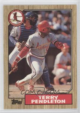 1987 Topps - [Base] - Tiffany #8 - Terry Pendleton