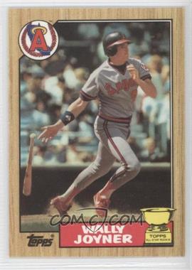 1987 Topps - [Base] - Tiffany #80 - Wally Joyner