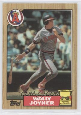 1987 Topps - [Base] - Tiffany #80 - Wally Joyner