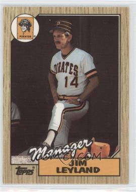 1987 Topps - [Base] - Tiffany #93 - Jim Leyland