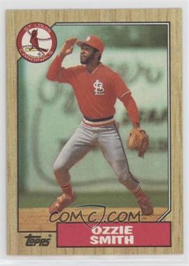 1987 Topps - [Base] - Wrong Back #749.wb - Ozzie Smith (Mike Schmidt Back)