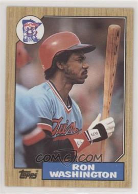 1987 Topps - [Base] #169 - Ron Washington