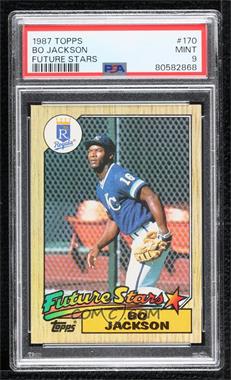 1987 Topps - [Base] #170 - Future Stars - Bo Jackson [PSA 9 MINT]