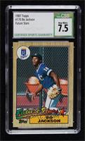 Future Stars - Bo Jackson [CSG 7.5 Near Mint+]