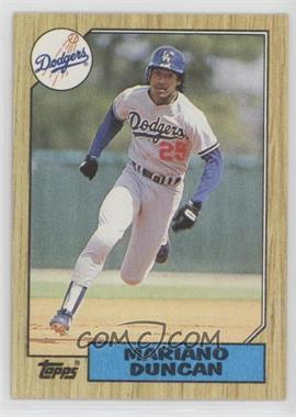 1987 Topps - [Base] #199 - Mariano Duncan [Good to VG‑EX]