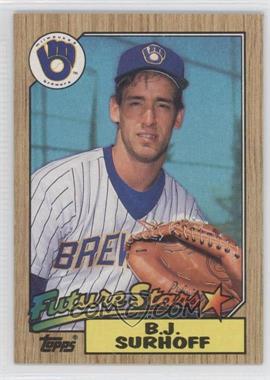 1987 Topps - [Base] #216 - Future Stars - B.J. Surhoff