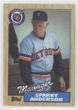 1987 Topps - [Base] #218 - Sparky Anderson