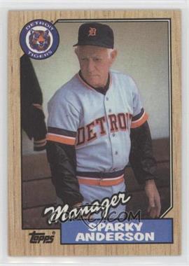 1987 Topps - [Base] #218 - Sparky Anderson