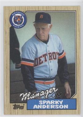 1987 Topps - [Base] #218 - Sparky Anderson