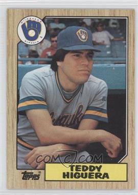 1987 Topps - [Base] #250 - Teddy Higuera