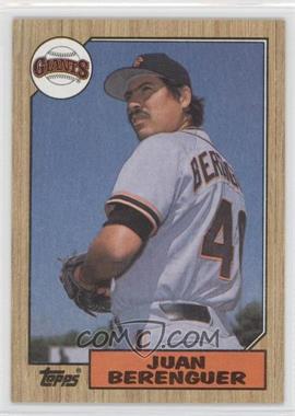 1987 Topps - [Base] #303 - Juan Berenguer