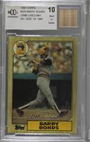 Barry Bonds [BCCG 10 Mint or Better]