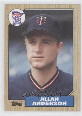 1987 Topps - [Base] #336 - Allan Anderson