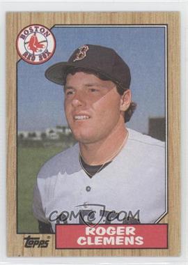 1987 Topps - [Base] #340 - Roger Clemens