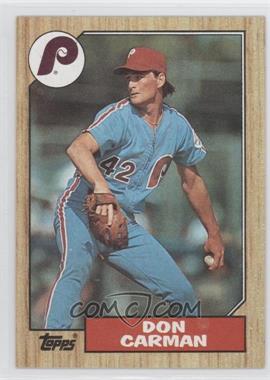 1987 Topps - [Base] #355 - Don Carman