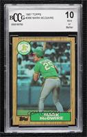 Mark McGwire [BCCG 10 Mint or Better]