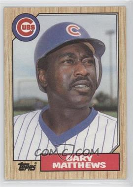 1987 Topps - [Base] #390 - Gary Matthews