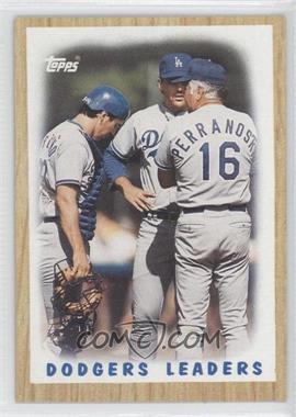 1987 Topps - [Base] #431 - Team Leaders - Los Angeles Dodgers