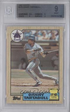 1987 Topps - [Base] #476 - Danny Tartabull [BGS 9 MINT]