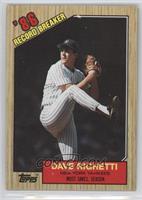 Record Breaker - Dave Righetti [Noted]