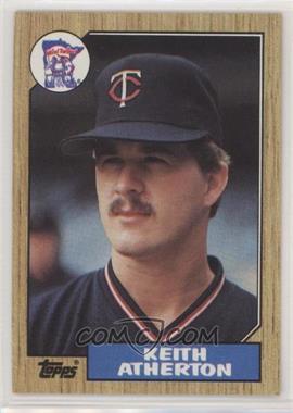 1987 Topps - [Base] #52 - Keith Atherton