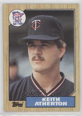 1987 Topps - [Base] #52 - Keith Atherton