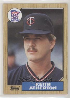 1987 Topps - [Base] #52 - Keith Atherton