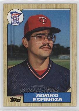 1987 Topps - [Base] #529 - Alvaro Espinoza