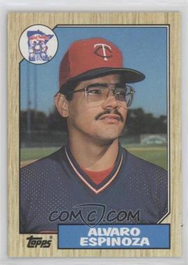 1987 Topps - [Base] #529 - Alvaro Espinoza