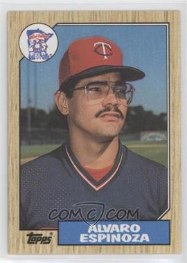 1987 Topps - [Base] #529 - Alvaro Espinoza