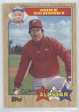 1987 Topps - [Base] #597 - All Star - Mike Schmidt